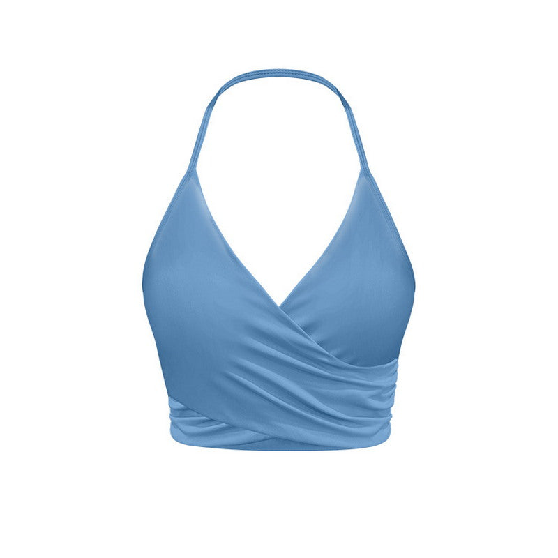 Halter Wrap Sports Top