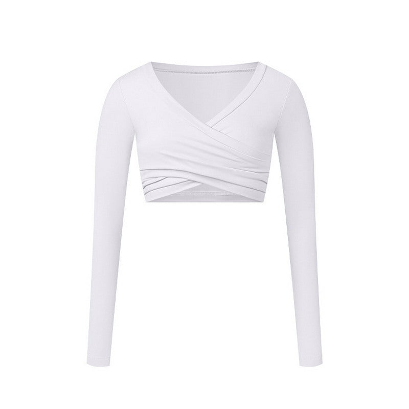 Long Sleeve Crop Sports Top