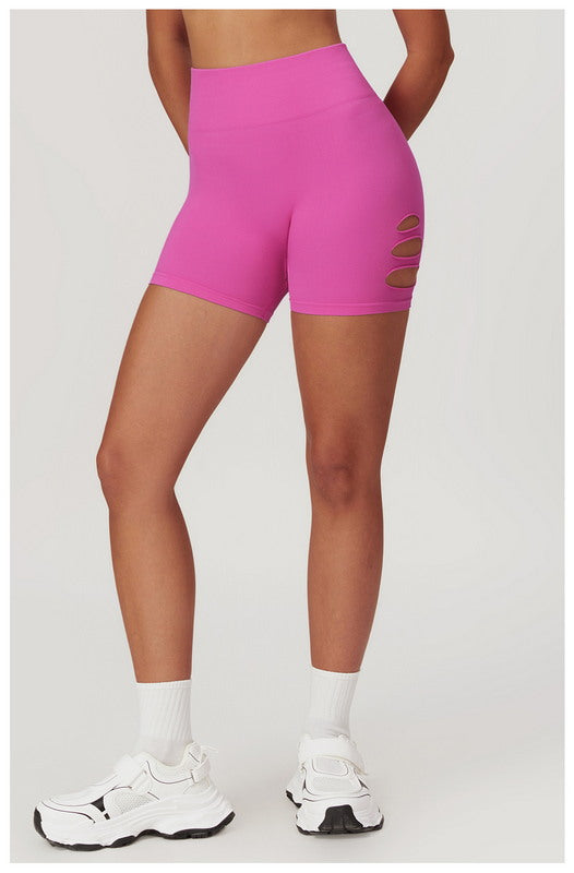 Modern Active High-Waist Yoga Shorts