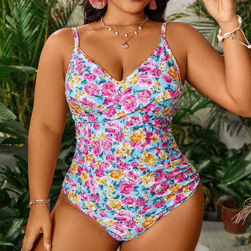 Floral One-Piece Swimsuit