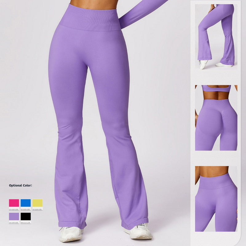 Modern Active Seamless Activewear 3-Piece Set Pants and Sports Top and Bra