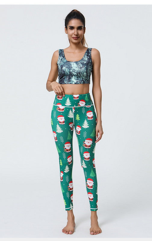 Modern Active Christmas Leggings