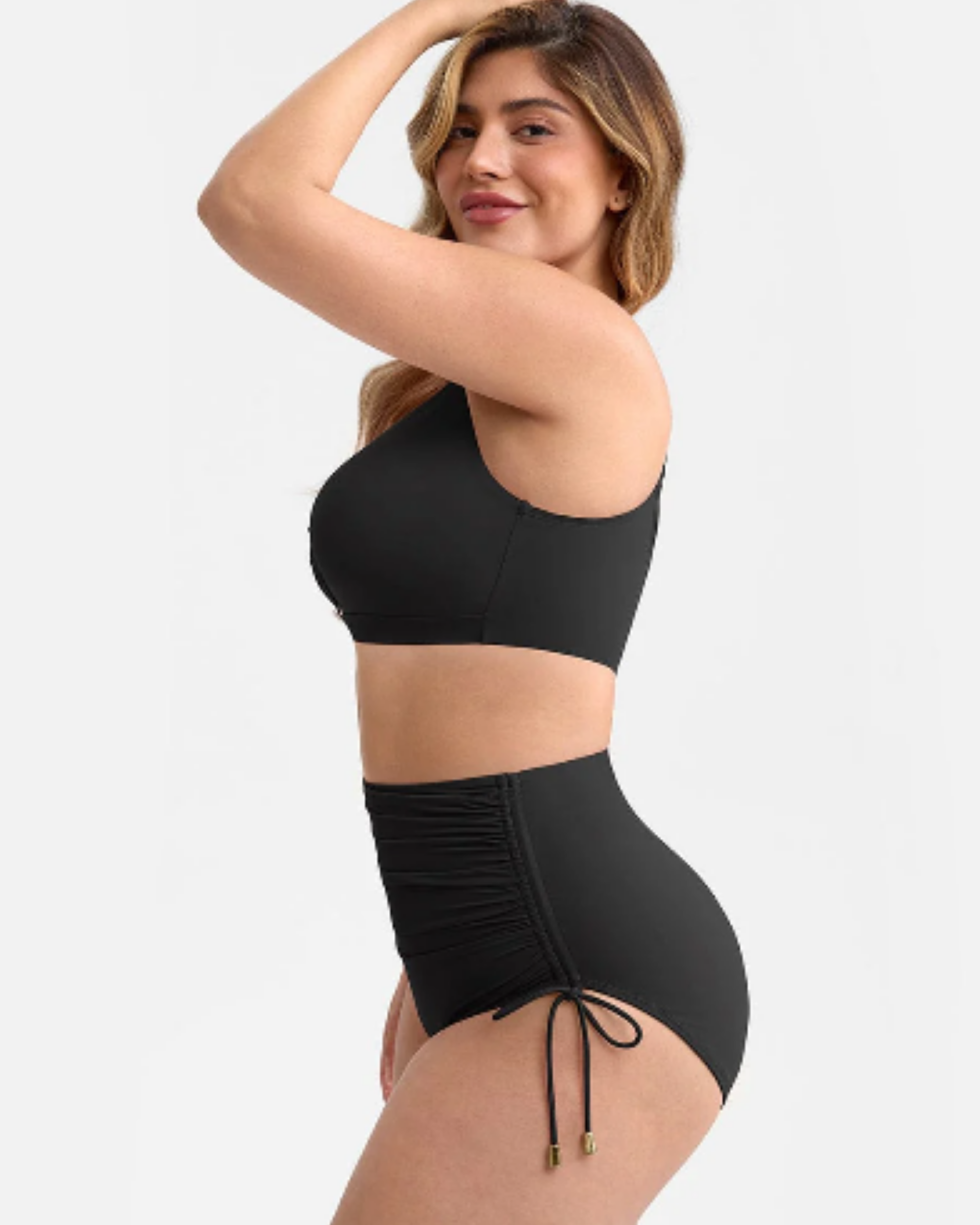Modern Active Sculpting High-Waist Bikini Set