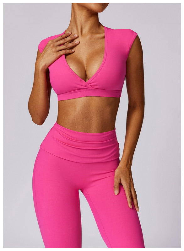 Modern Active Seamless 2-Piece Flared Leggings  Activewear Set