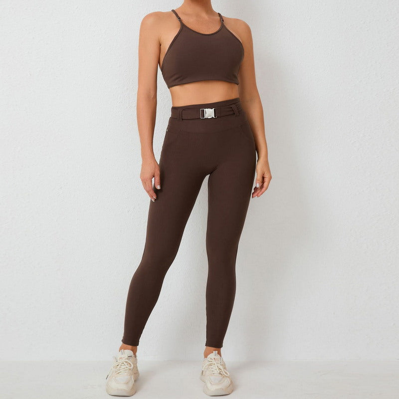 Modern Active Seamless 2-Piece Leggings  Activewear Set