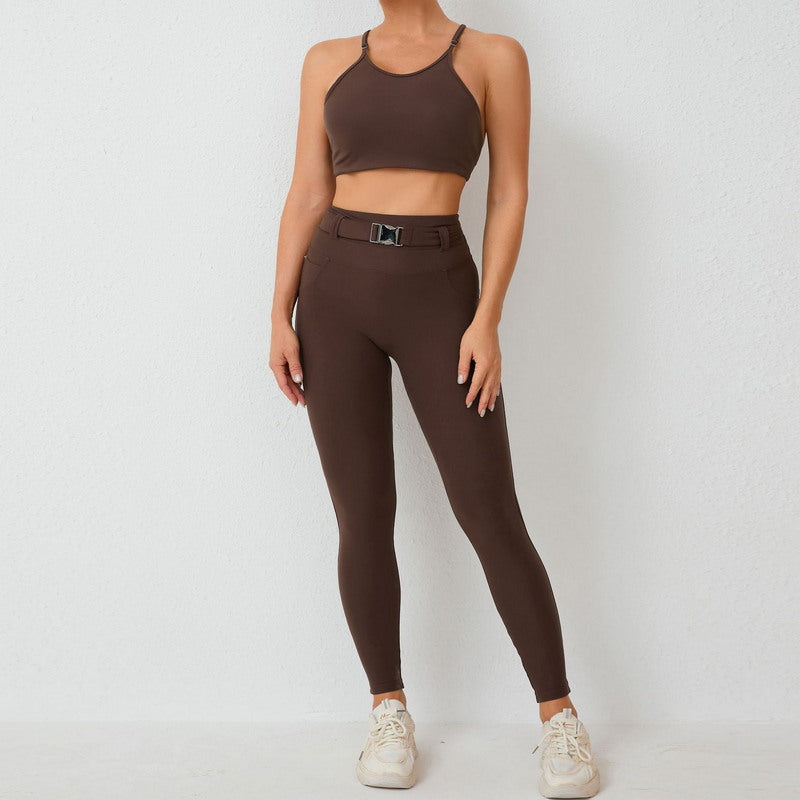 Modern Active Seamless 2-Piece Leggings  Activewear Set