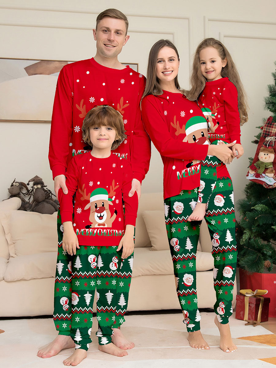 Matching Cozy and Festive Christmas Pajamas for the Whole Family