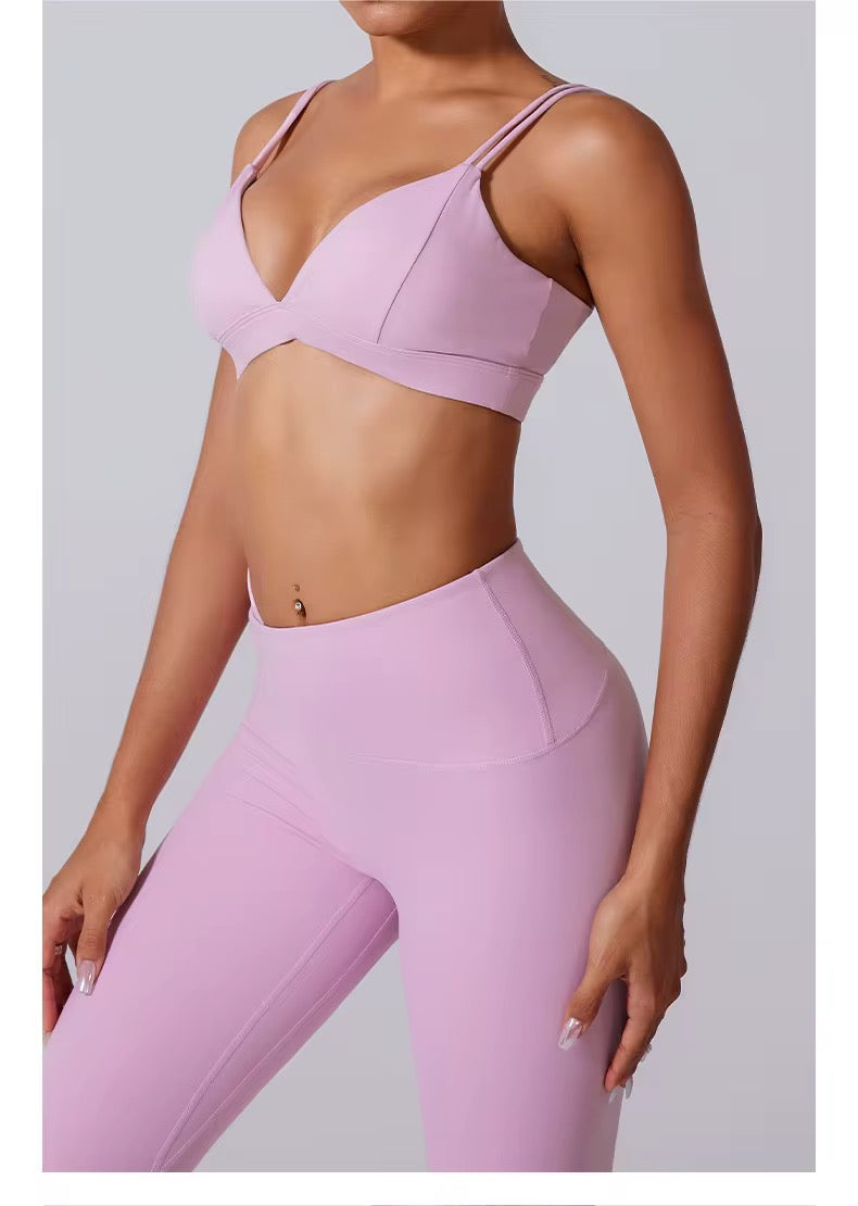 Strappy Yoga Bra