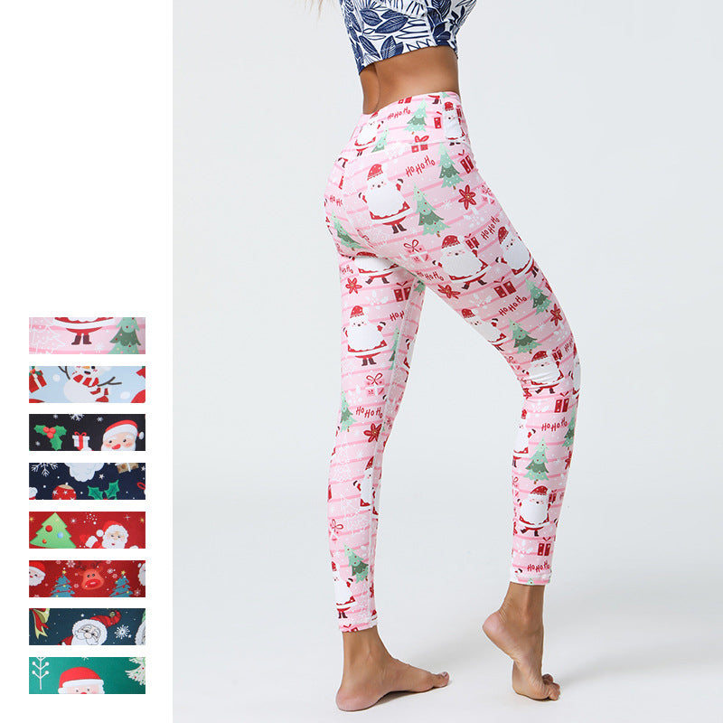 Modern Active Christmas Leggings