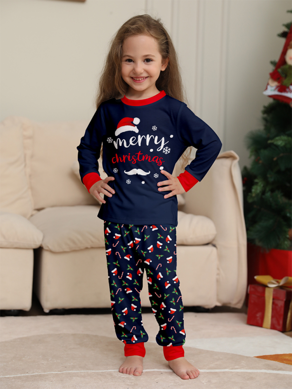 Matching Merry Christmas Santa Print Cozy and Festive Christmas Pajamas for the Whole Family