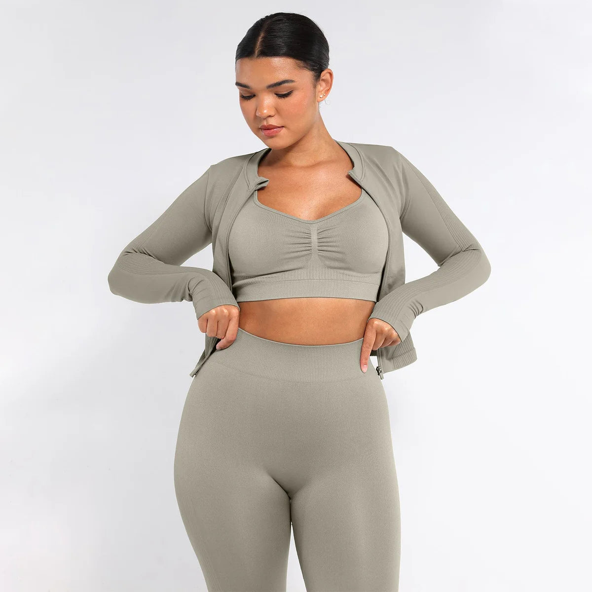 Seamless High-Waisted Leg Shaping Slimming Yoga Legging