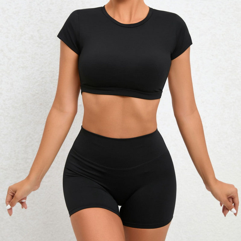 Modern Active Seamless 2-Piece Shorts  Activewear Set