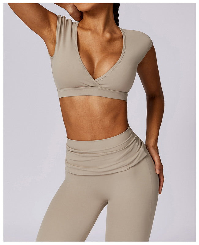 Modern Active Seamless 2-Piece Flared Leggings  Activewear Set