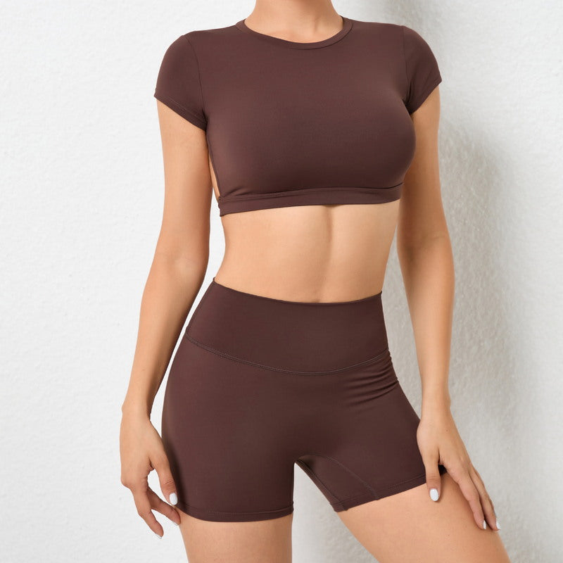 Modern Active Seamless 2-Piece Shorts  Activewear Set