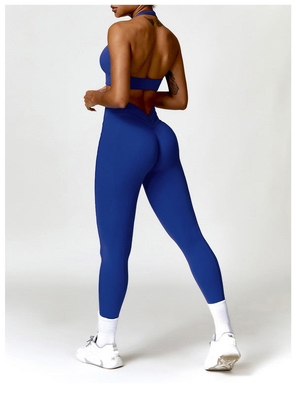 Modern Active Seamless 2-Piece Leggings with Pocket  Activewear Set