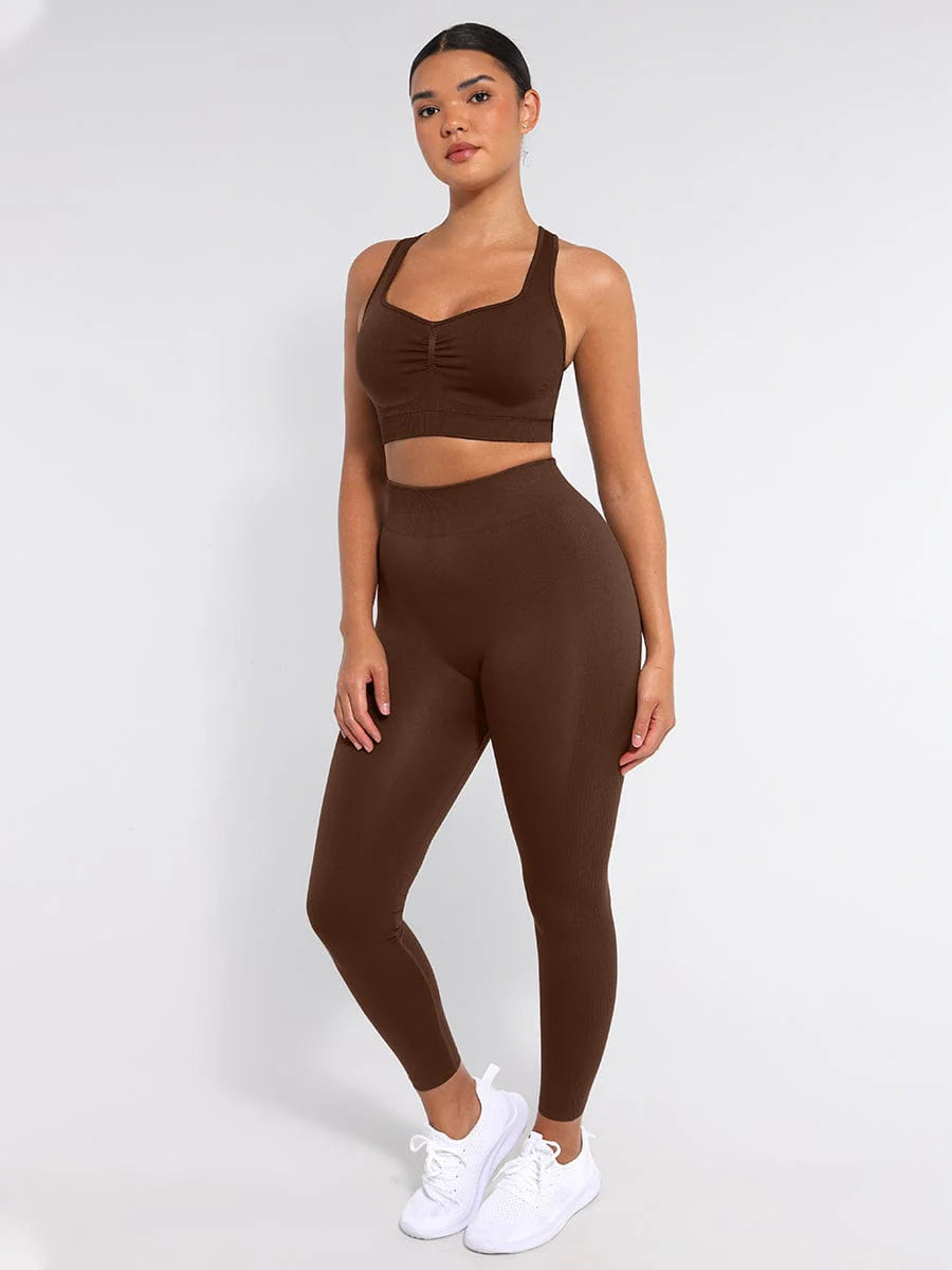 Seamless High-Waisted Leg Shaping Slimming Yoga Legging