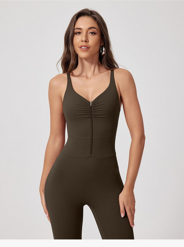 Zip Seamless Jumpsuit