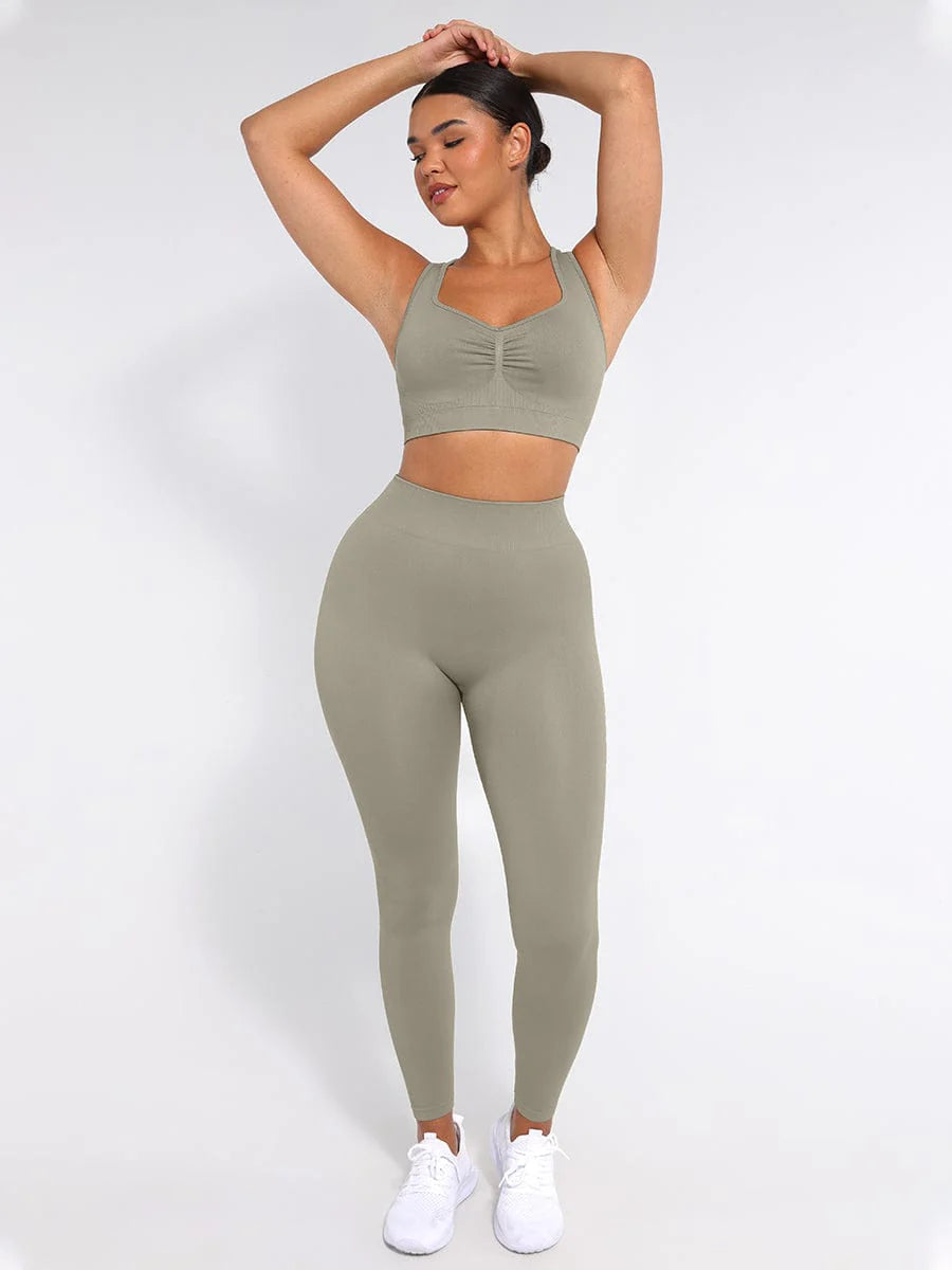 Seamless High-Waisted Leg Shaping Slimming Yoga Legging