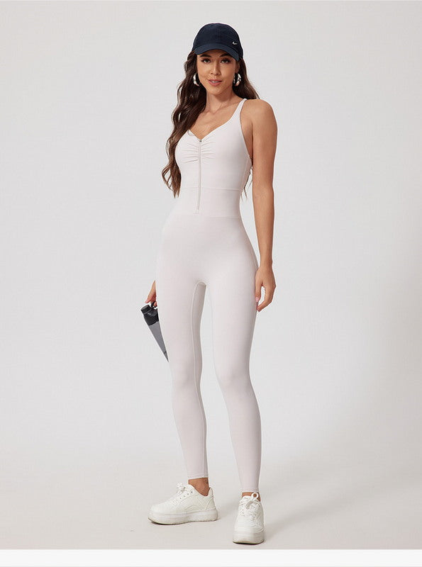 Zip Seamless Jumpsuit