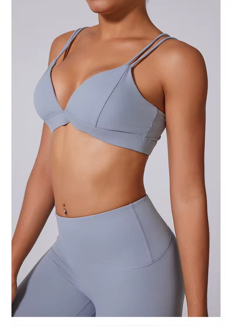 Strappy Yoga Bra