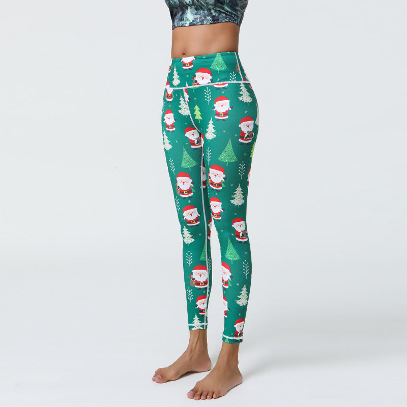 Modern Active Christmas Leggings