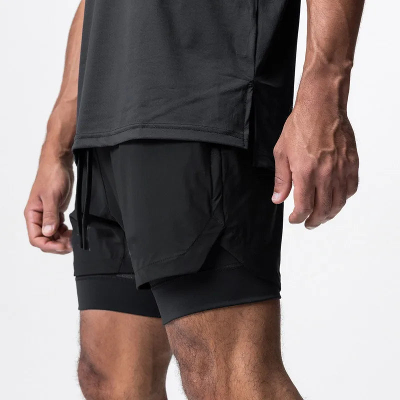 SpeedStride Performance Running Shorts