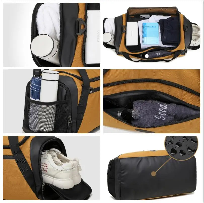 FlexSport Waterproof Sports Duffel Gym Bag-Modern Active