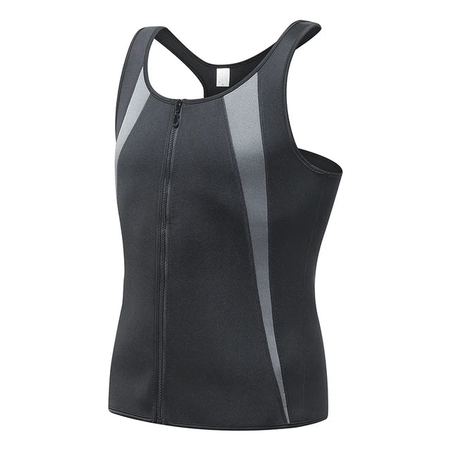 Modern Active Neoprene Sweat Body Compression Workout Tank Top Vest