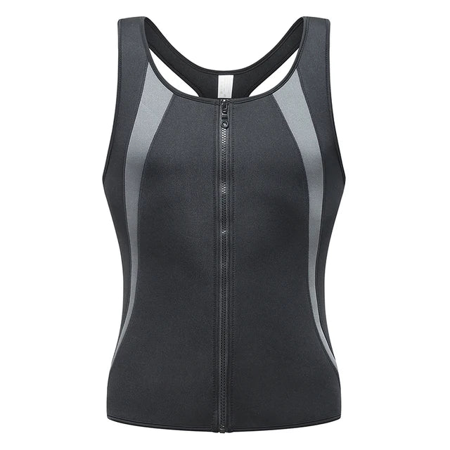 Modern Active Neoprene Sweat Body Compression Workout Tank Top Vest