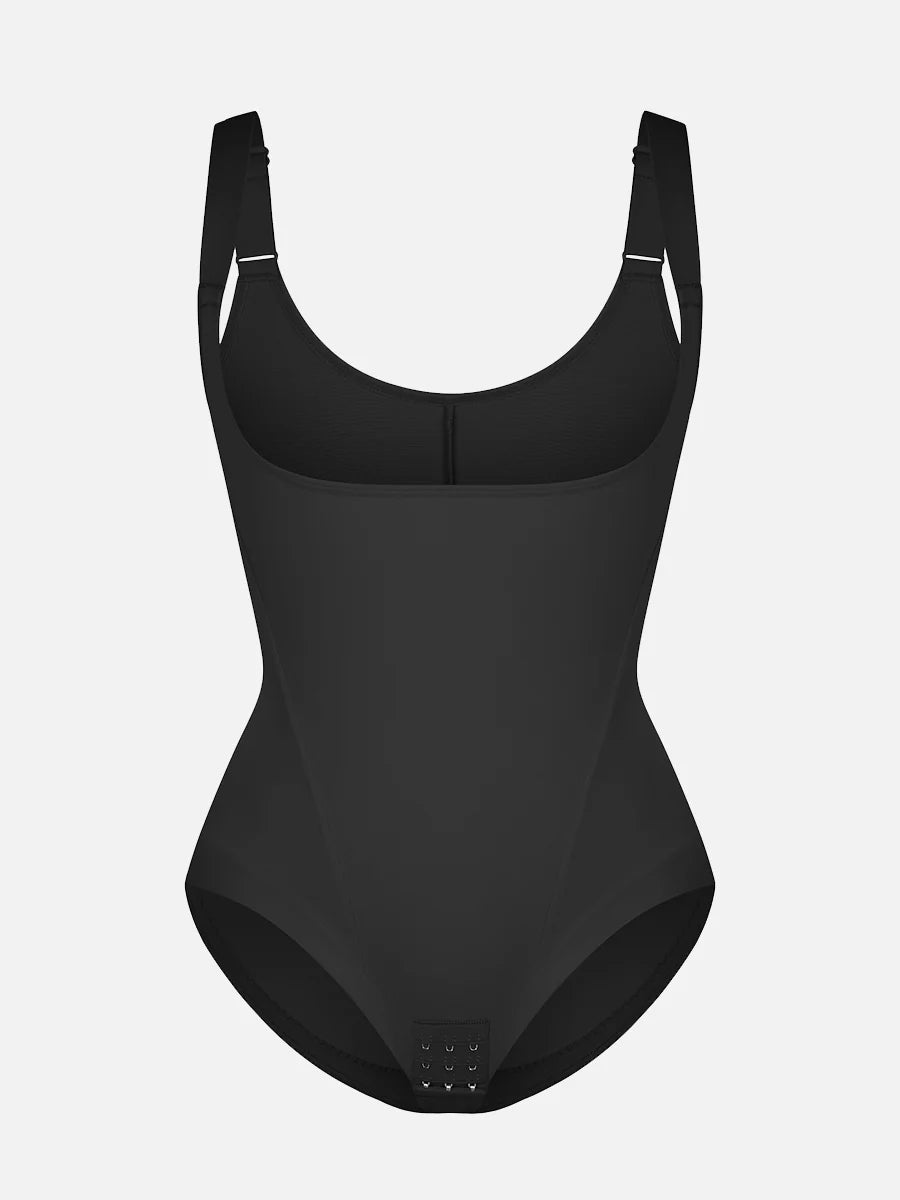 High Elastic Tummy Control Bodysuit with Bust Support