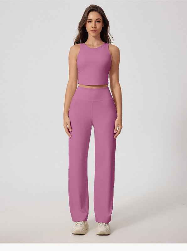 SculptStretch Wide-Leg Pants