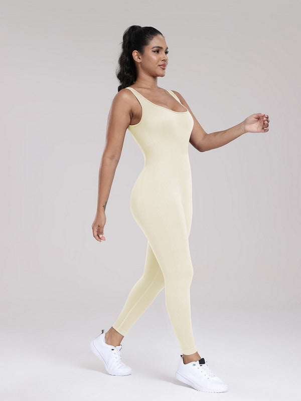 FlexFlow Seamless Yoga One-Piece Fitness Jumpsuit for Women-Modern Active