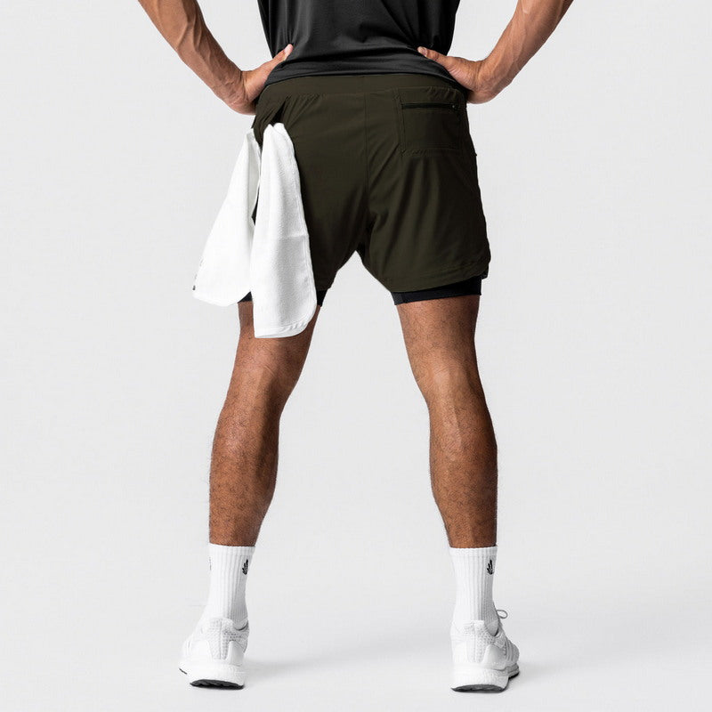 SpeedStride Performance Running Shorts