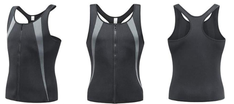 Modern Active Neoprene Sweat Body Compression Workout Tank Top Vest