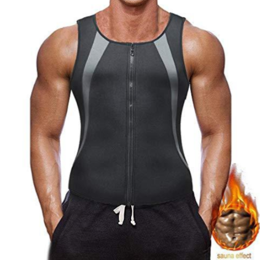 Modern Active Neoprene Sweat Body Compression Workout Tank Top Vest