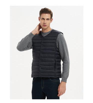 Modern Active Full Zip-Up Puffer Vest Jacket