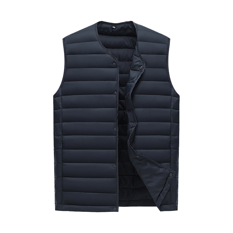 Modern Active Full Zip-Up Puffer Vest Jacket