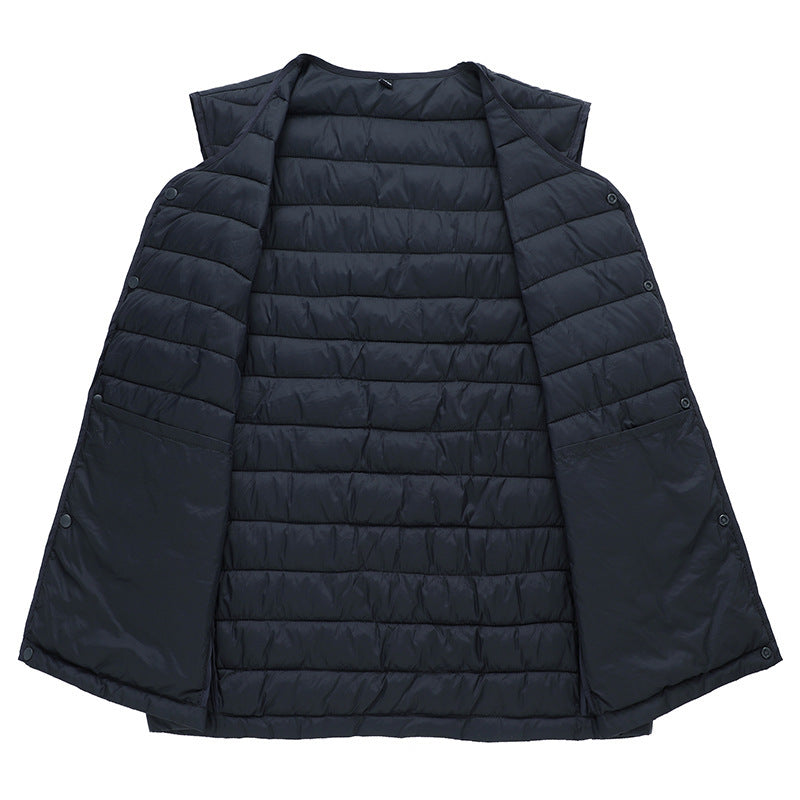 Modern Active Full Zip-Up Puffer Vest Jacket