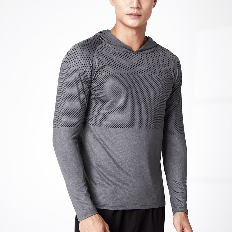 Modern Active Long Sleeve Hooded Active Shirt