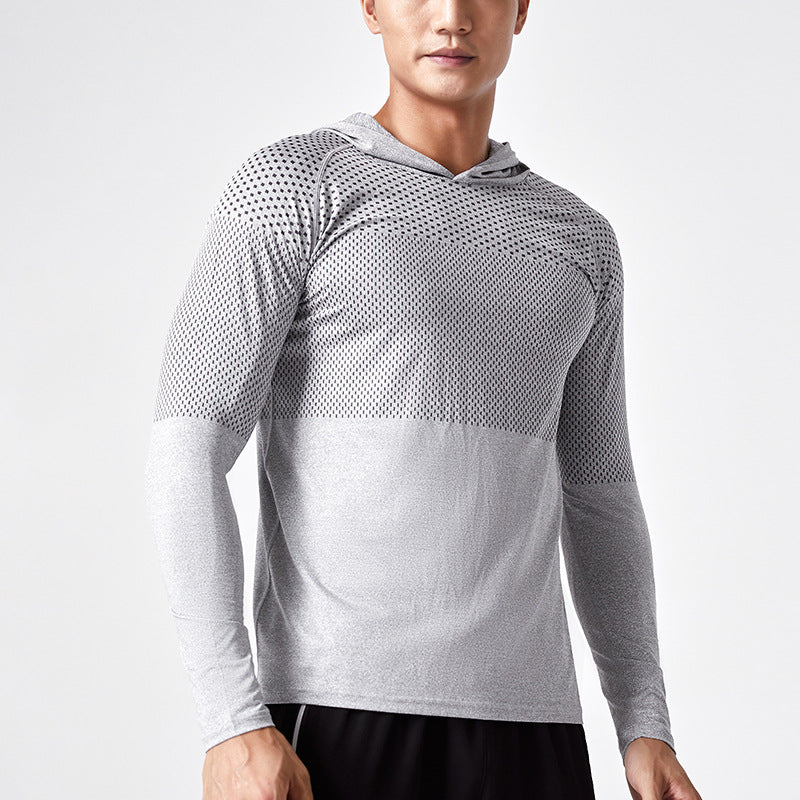 Modern Active Long Sleeve Hooded Active Shirt