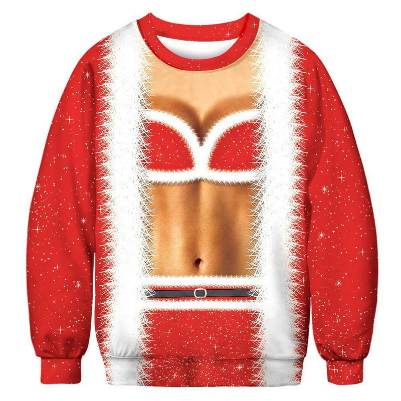 Modern Active Unisex Ugly Christmas Sweater