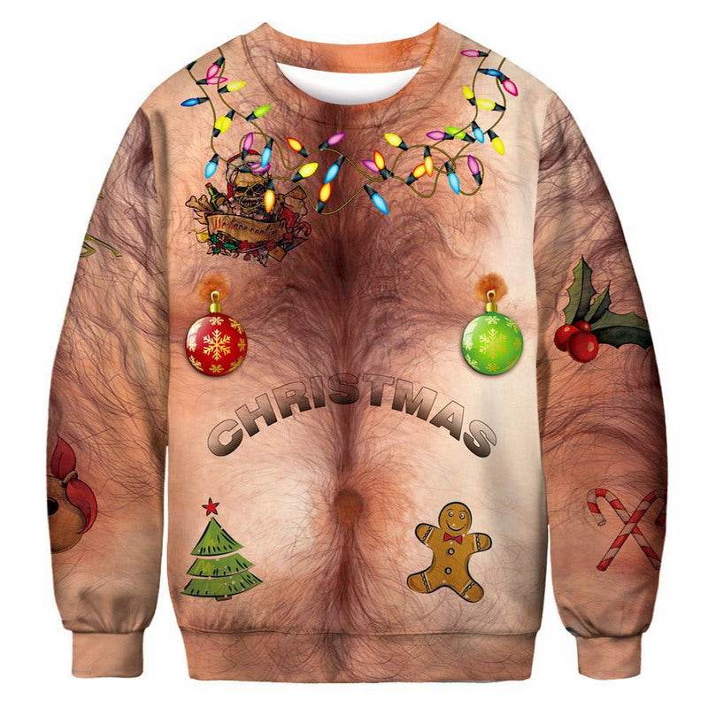 Modern Active Unisex Ugly Christmas Sweater