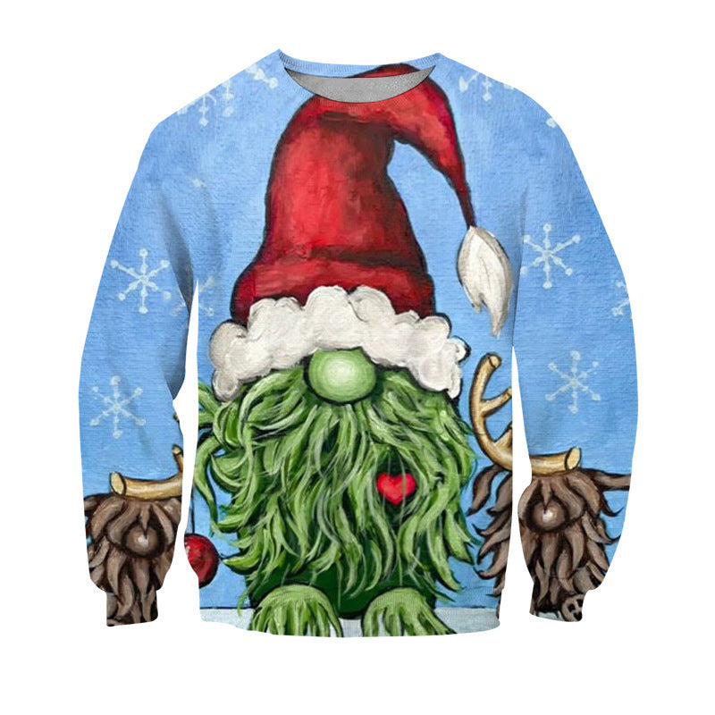 Modern Active Unisex Ugly Christmas Gnomes Sweater