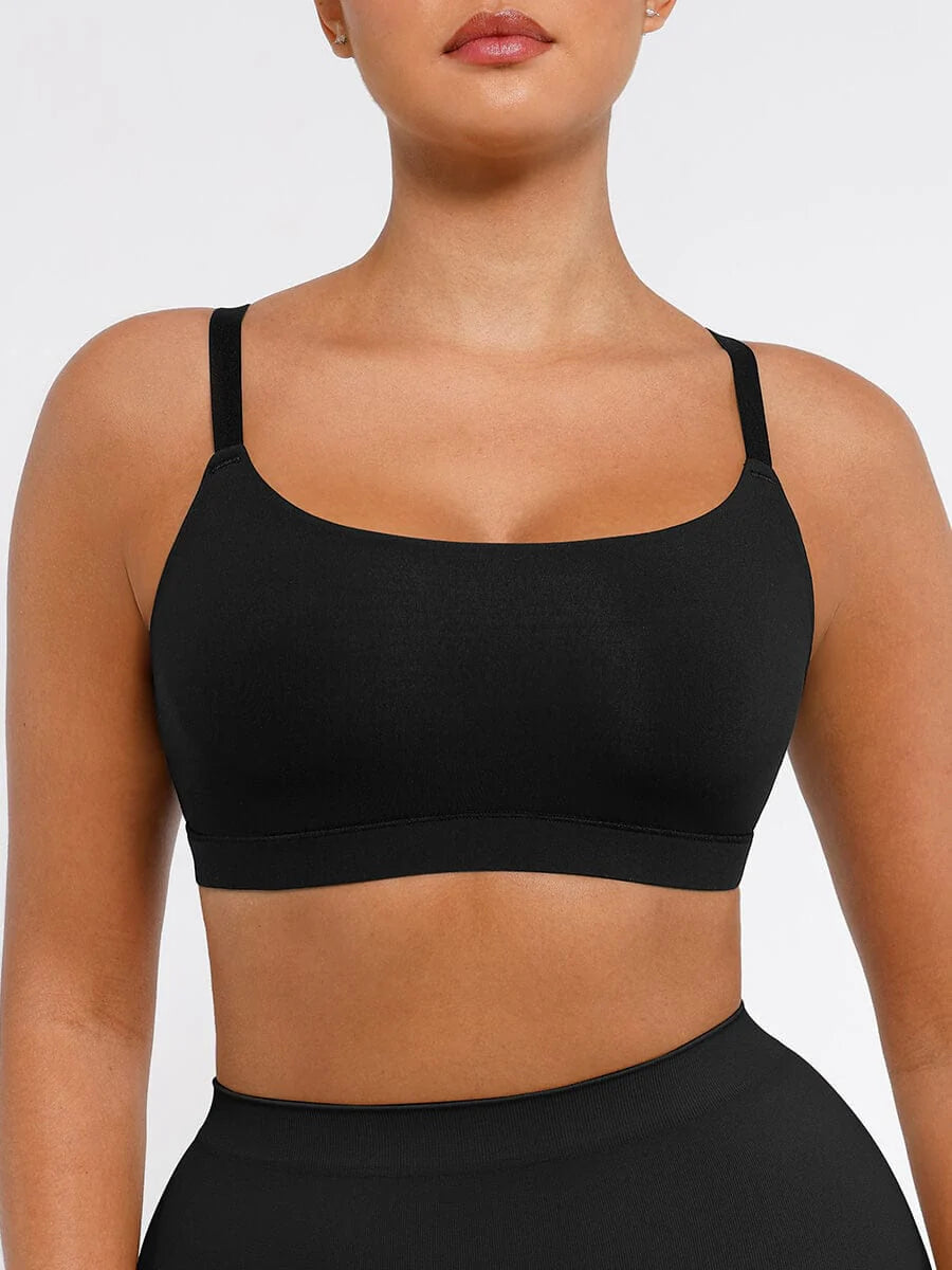 Modern Active Adjustable Spaghetti Strap Bralette