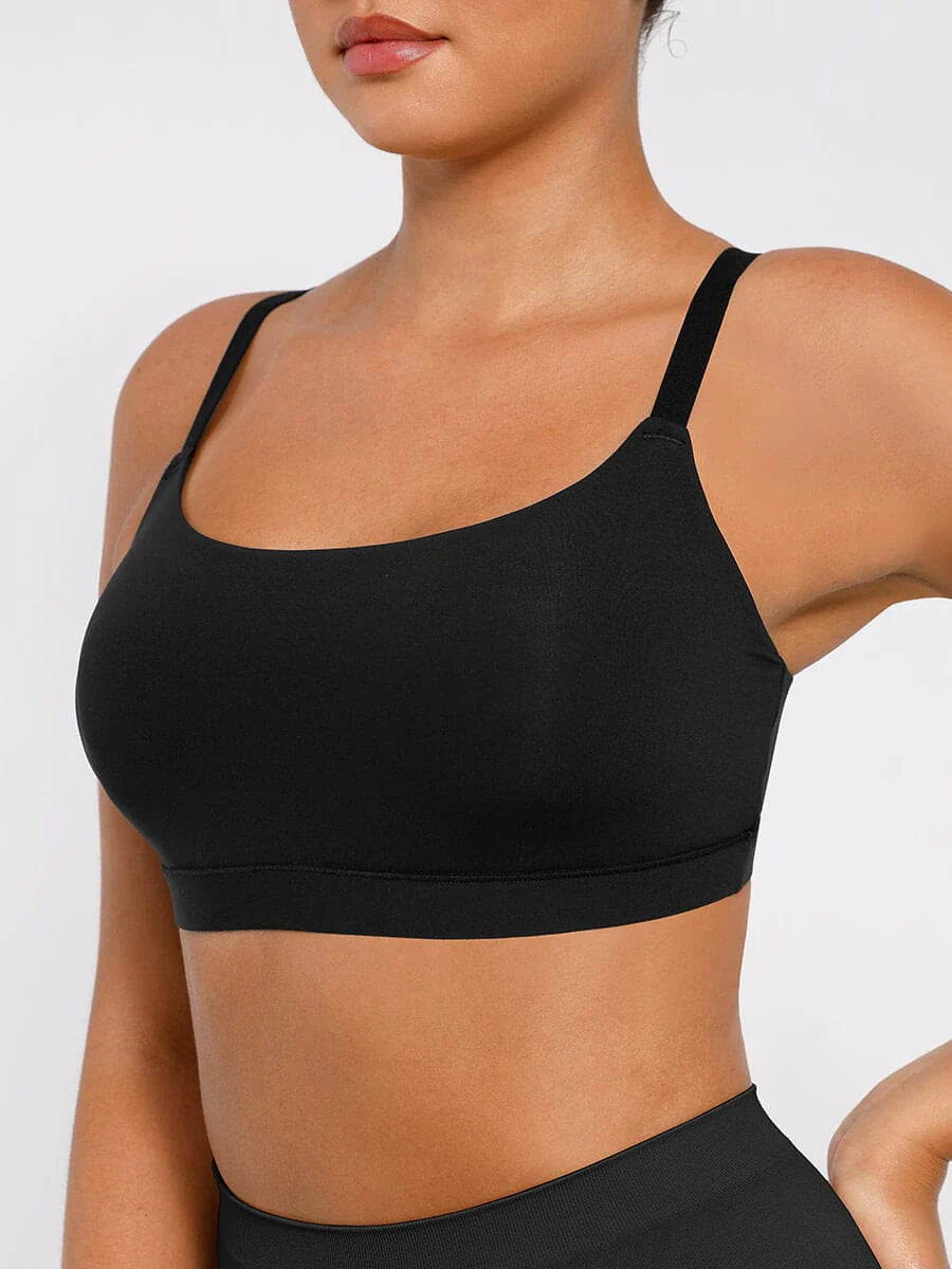 Modern Active Adjustable Spaghetti Strap Bralette