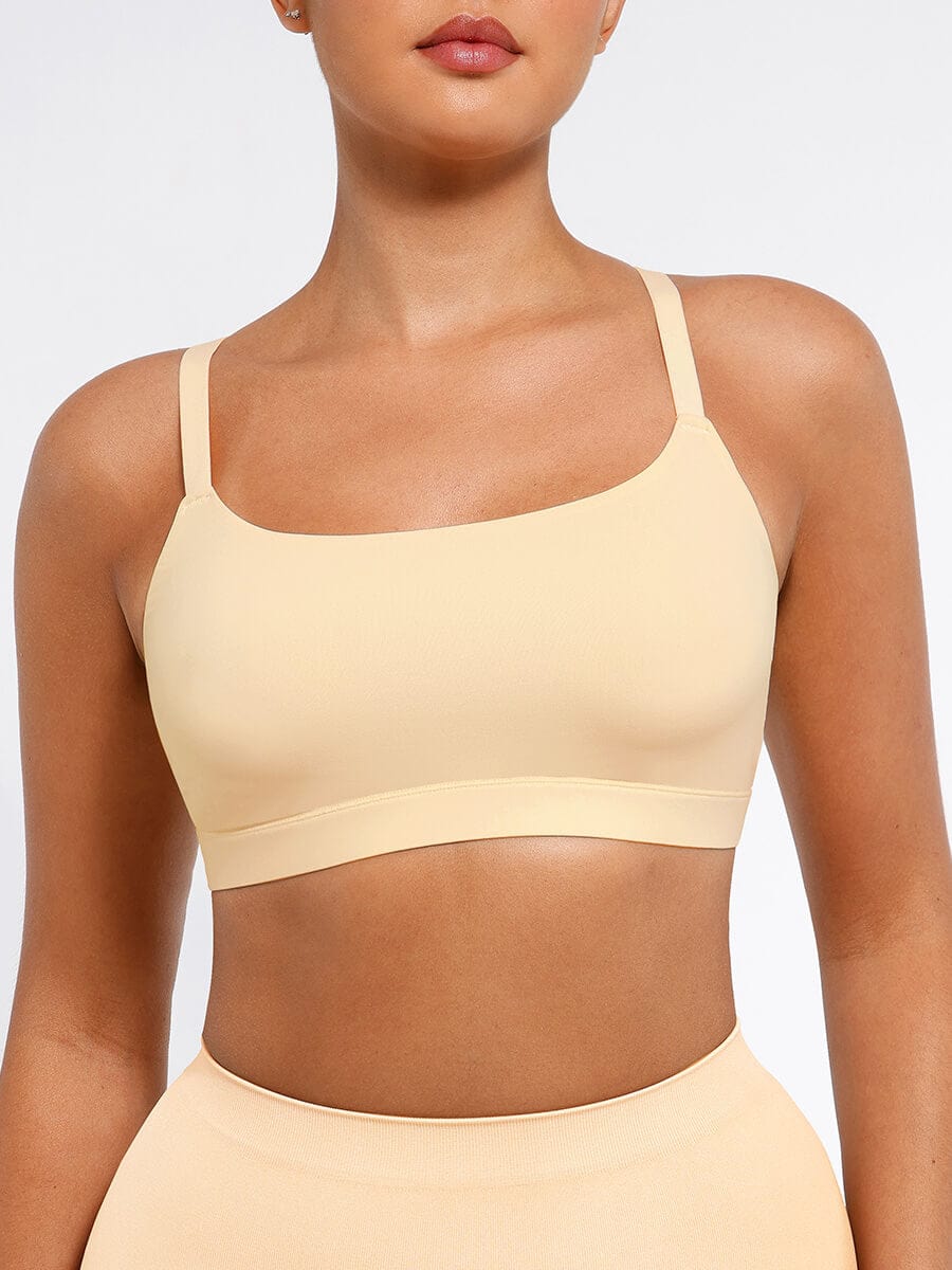 Modern Active Adjustable Spaghetti Strap Bralette