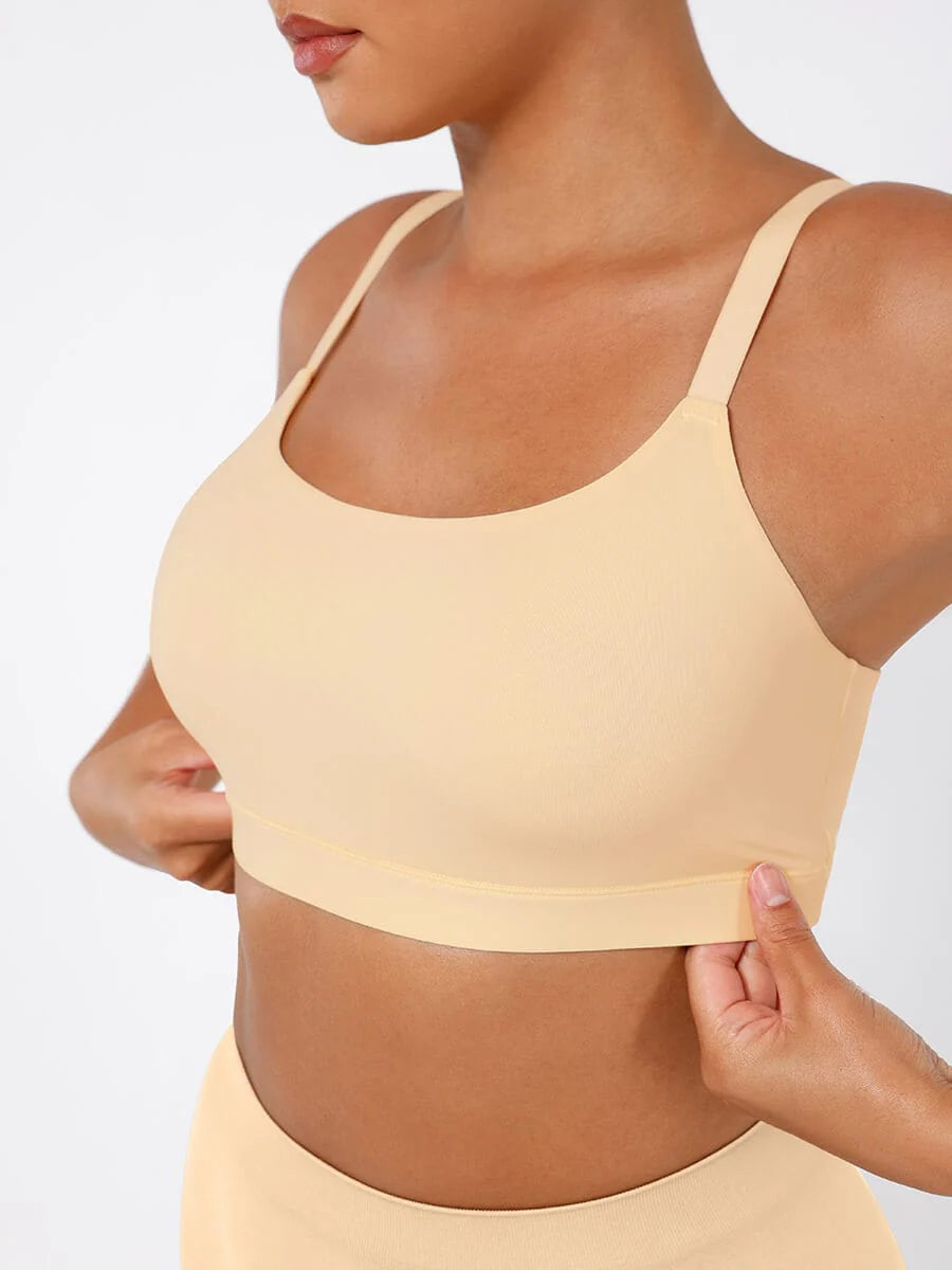 Modern Active Adjustable Spaghetti Strap Bralette