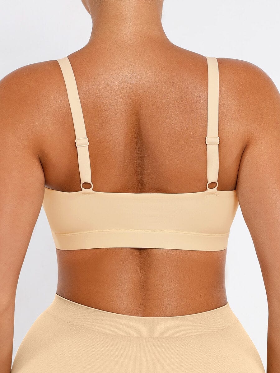 Modern Active Adjustable Spaghetti Strap Bralette