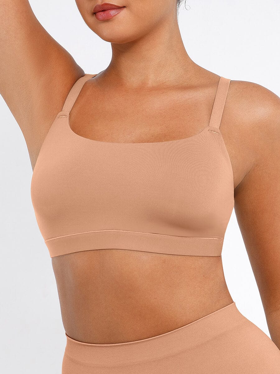 Modern Active Adjustable Spaghetti Strap Bralette