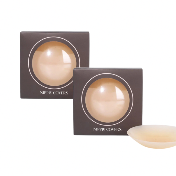 Reusable Adhesive Bra Covers - 2 Pack